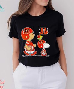 Charlie Brown Snoopy And Woodstock Cincinnati Bengals Football shirt