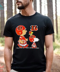Charlie Brown Snoopy And Woodstock Cincinnati Bengals Football shirt