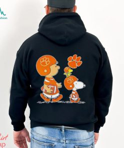 Charlie Brown Snoopy And Woodstock Clemson Tigers Football shirt