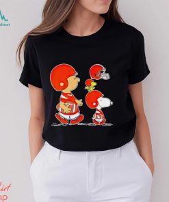 Charlie Brown Snoopy And Woodstock Cleveland Browns Football shirt