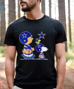 Charlie Brown Snoopy And Woodstock Dallas Cowboys Football shirt