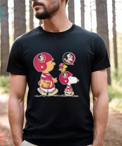 Charlie Brown Snoopy And Woodstock Florida State Seminoles Football shirt