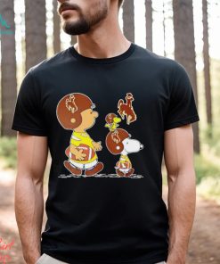 Charlie Brown Snoopy And Woodstock Wyoming Cowboys Football shirt