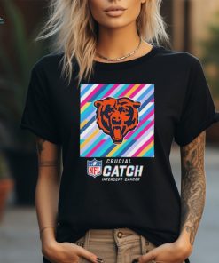 Chicago Bears NFL Crucial Catch Intercept Cancer 2024 shirt
