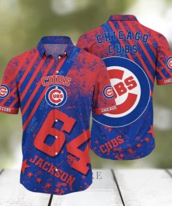 Chicago Cubs MLB Custom Number And Name Traditional 3D Hawaiian Shirt For Men Women