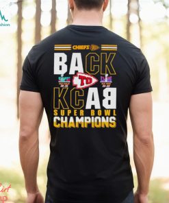 Chiefs Kingdom back to back Super Bowl Champions shirt