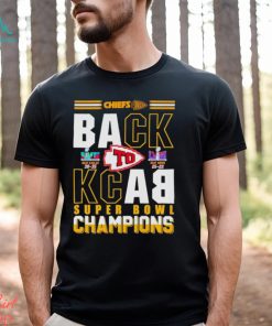 Chiefs Kingdom back to back Super Bowl Champions shirt