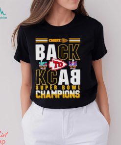 Chiefs Kingdom back to back Super Bowl Champions shirt