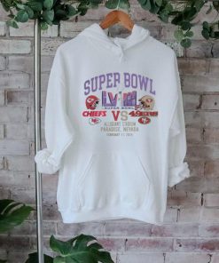 Chiefs Vs 49ers Super Bowl Allegiant Stadium Paradise Nevada Shirt