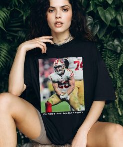 Christian Mccaffrey Flexing Fan Football T Shirt
