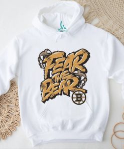 Claws Boston Bruins Fear The Bear shirt