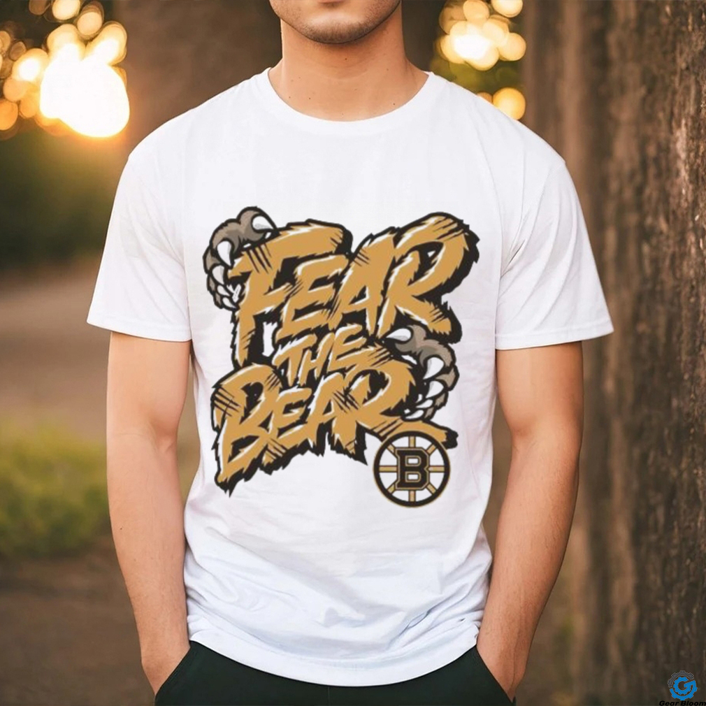 Claws Boston Bruins Fear The Bear shirt Claws Boston Bruins Fear The Bear shirt