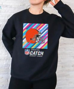 Cleveland Browns NFL Crucial Catch Intercept Cancer 2024 shirt