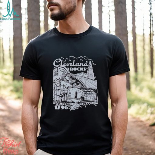 Cleveland Rocks Collage 1796 shirt