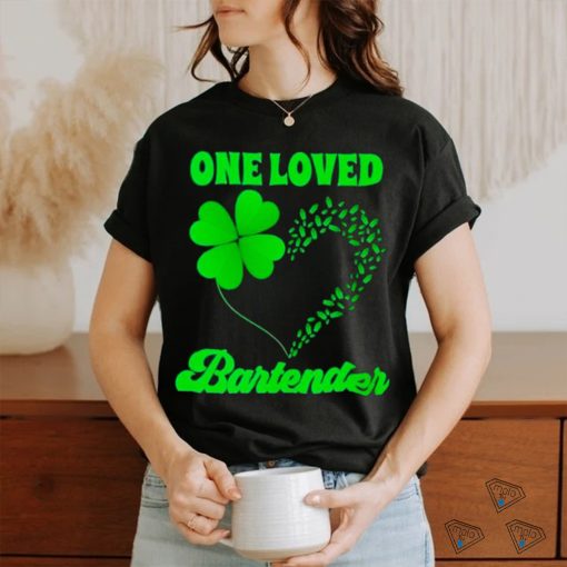 Clove heart one loved bartender shirt