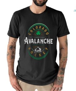 Colorado Avalanche Fanatics Branded St. Patrick's Day Forever Lucky T Shirt
