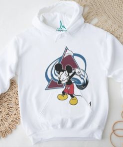 Colorado Avalanche Nhl Hockey Dabbing Mickey Disney Shirt