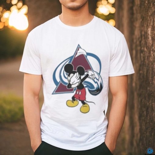 Colorado Avalanche Nhl Hockey Dabbing Mickey Disney Shirt