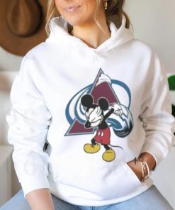 Colorado Avalanche Nhl Hockey Dabbing Mickey Disney Shirt