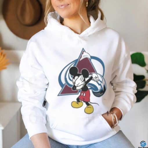 Colorado Avalanche Nhl Hockey Dabbing Mickey Disney Shirt
