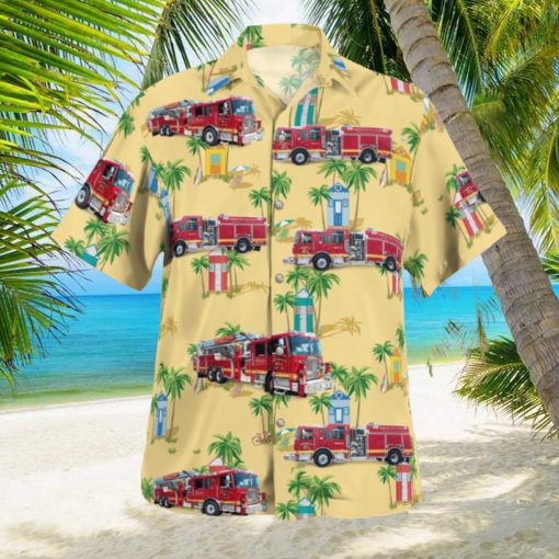 Concordville Pennsylvania Concordville Fire & Protective Association Hawaiian Shirt