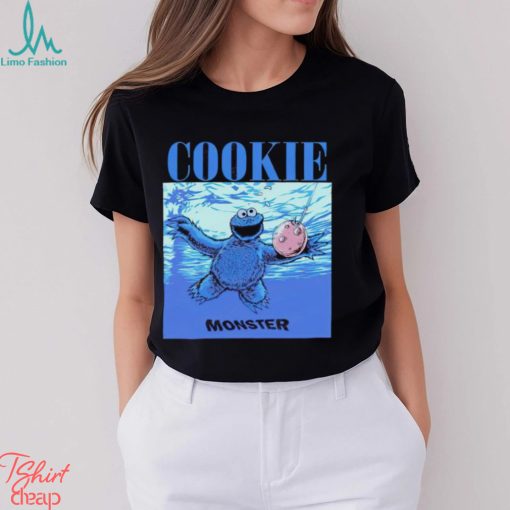 Cookie Monster Never Cookie shirt