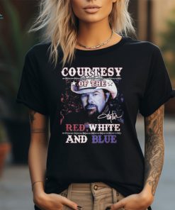 Courtesy Of The Red White And Blue Toby Keith T Shirt