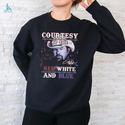 Courtesy Of The Red White And Blue Toby Keith T Shirt