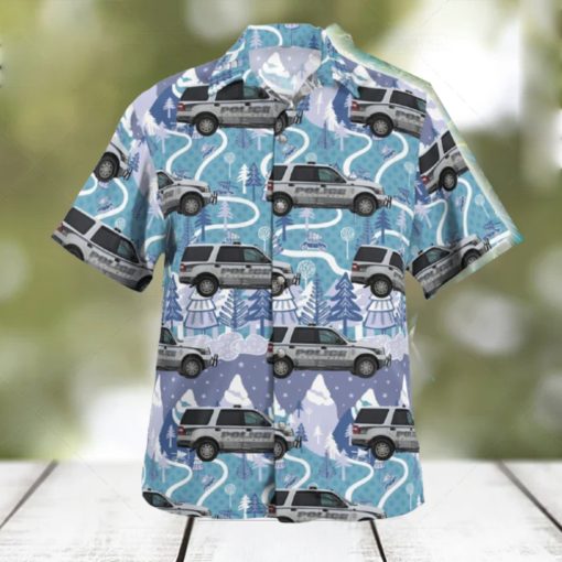 Crest Hill Illinois Crest Hill Police Department Hawaiian Shirt