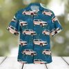 Fire Dept Hawaiian Shirt Surf Gift Beach