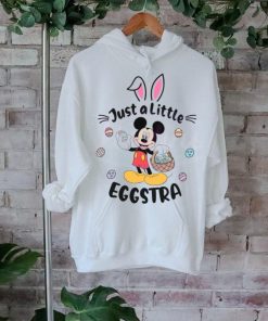 Cute Mickey Just A Little Eggstra shirt