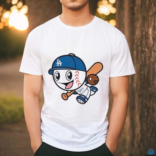 Cute Mr Dodger Running Play Baseball shirt