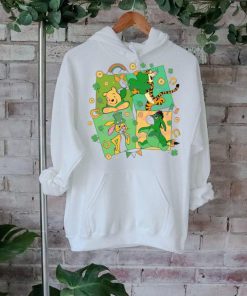 Cute Winnie The Pooh With Shamrock shirt