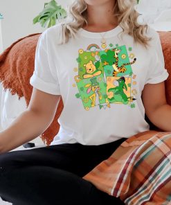 Cute Winnie The Pooh With Shamrock shirt