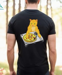 DJ Pizza Cat by Basement Mastermind shirt