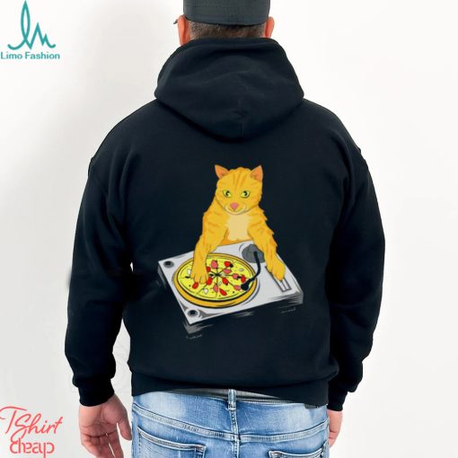 DJ Pizza Cat by Basement Mastermind shirt