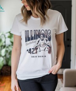 Dain Dainja 42 University of Illinois basketball shirt