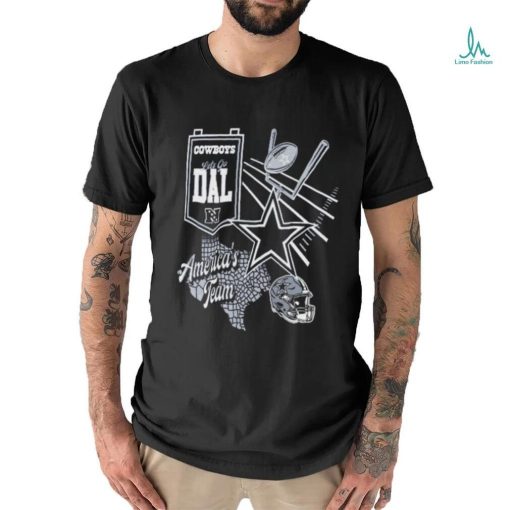 Dallas Cowboys Split Zone Shirt