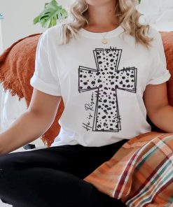 Dalmatian Cross He is Risen Happy Easter shirt