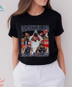 Damian Lillard Kia All Star MVP bootleg vintage shirt