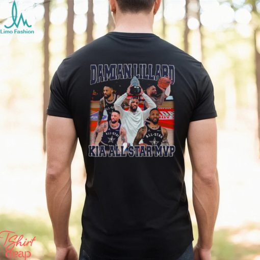 Damian Lillard Kia All Star MVP bootleg vintage shirt