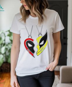 Deadpool and Wolverine best friend chains shirt