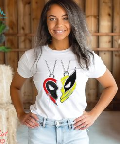 Deadpool and Wolverine best friend chains shirt