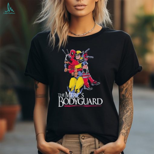 Deadppool Logan Wolverines The Merc’s bodyguard shirt