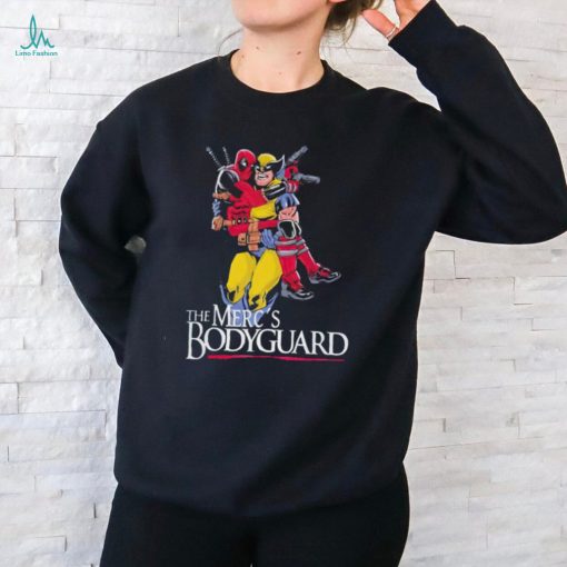 Deadppool Logan Wolverines The Merc’s bodyguard shirt
