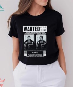 Dean Winchester and Sam Winchester Supernatural wanted by the FBI shirt