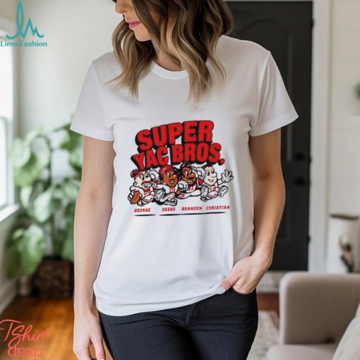 Deebo Samuel George Kittle and Christian Mccaffrey Yac Bros shirt