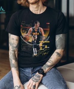 Denver nuggets 14th of the season triple double signature shirt