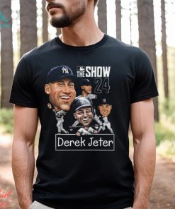 Derek Jeter The show 24 caricature shirt