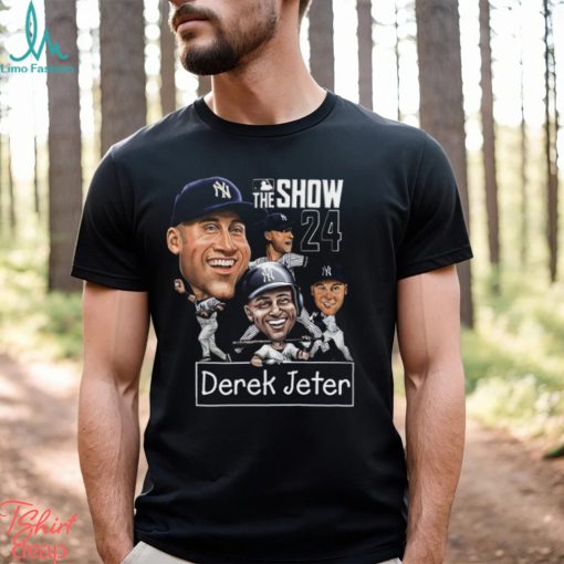 Derek Jeter The show 24 caricature shirt